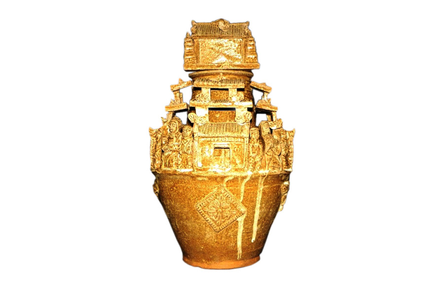 Cina Jin Dynasty Spirit Urn