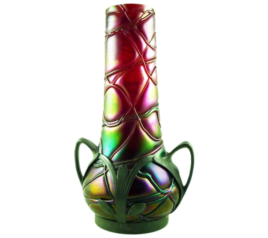 Kralic Bohemian Glass Vase