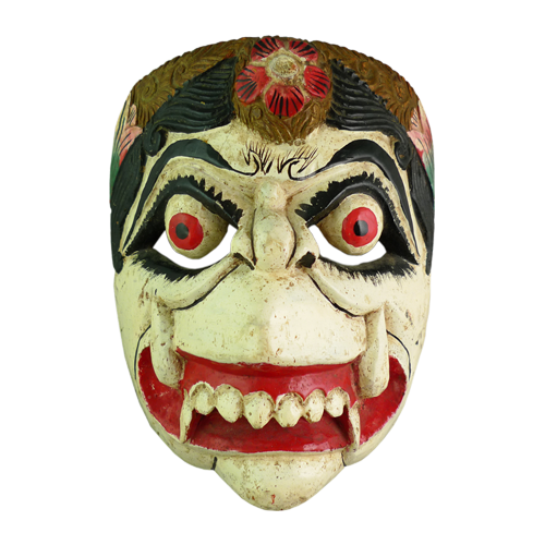 Java white Hanoman mask