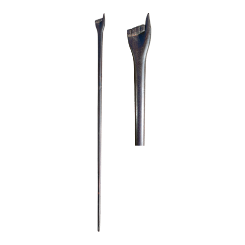 Dayak (Iban) ebony walking stick with hand