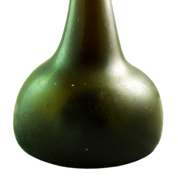 Early Dutch free blown squat shaped wine