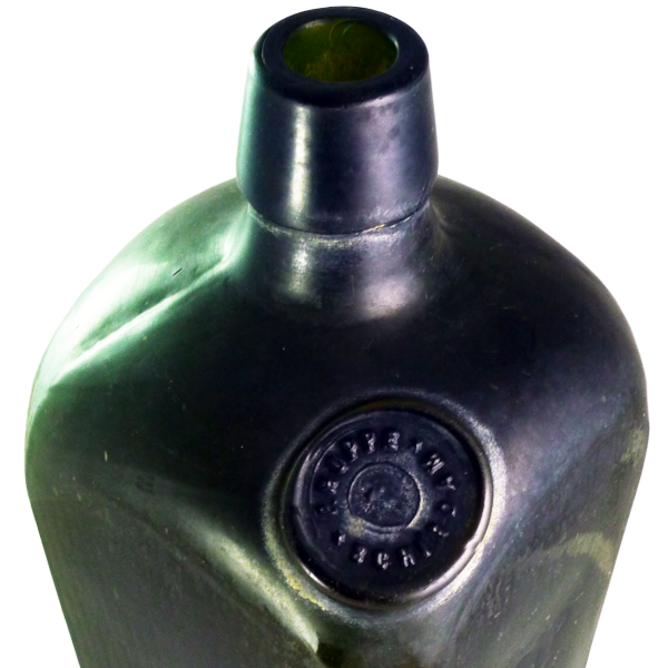 Mould blown sealed case gin