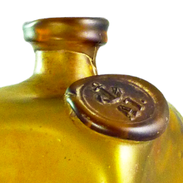 Mould blown sealed case gin