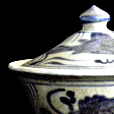 Ming blue and white jar