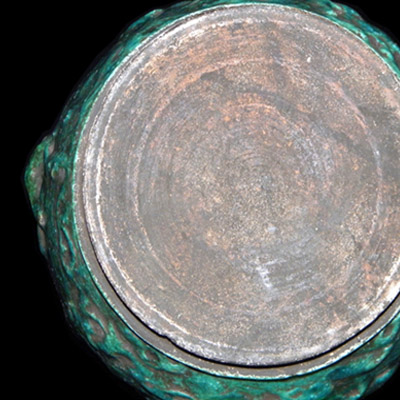 Song turquoise glaze jar with lid