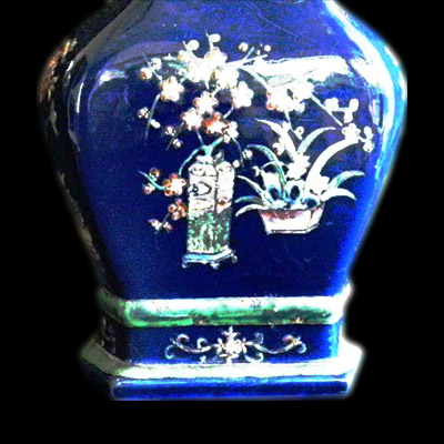 Yuan blue and white vase