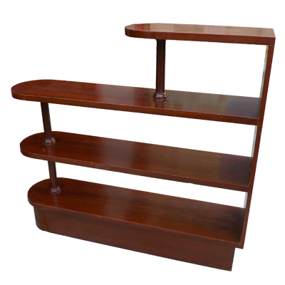 A matching pair of Art Deco Mahogany Bookcases c. 1925