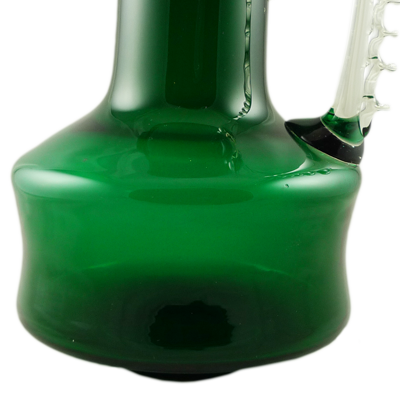 Dark green 1930's bacarat syle water jug