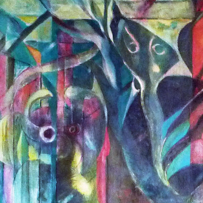 Abstract portrate of a Guyana ghost story