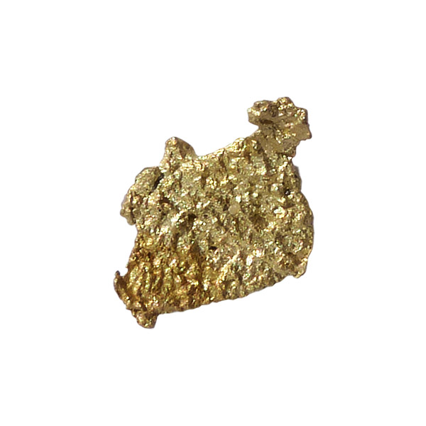 0.61 gm gold nugget from the Honey Camp Goldfield Issano Mazaruni District, Guyana