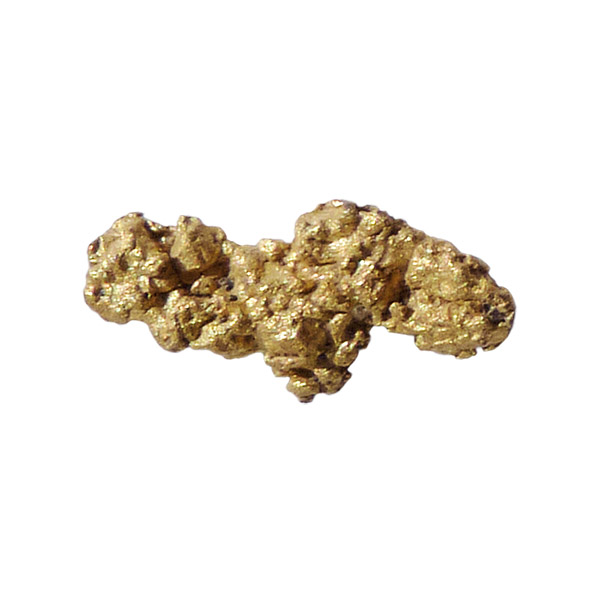0.71 gm gold nugget from the Honey Camp Goldfield Issano Mazaruni District, Guyana