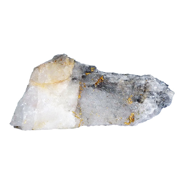 Gold in quartz vein from the Hick