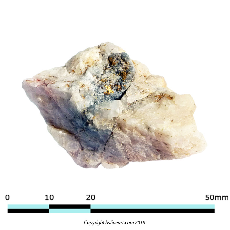 Gold in quartz vein from the Hick's Gold Mine, Issano Mazaruni District, Guyana