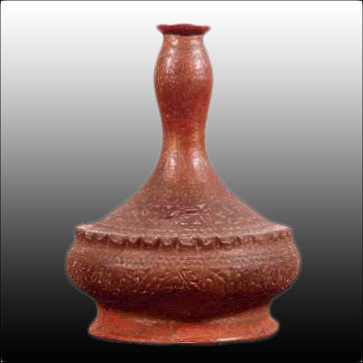 Kroe earthenware water carrier or kendi