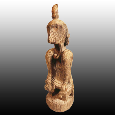 Leti female ancestor figure