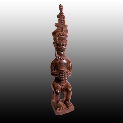 Nias Island male ancestor figure