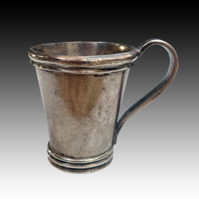 Aymara ritual silver cup