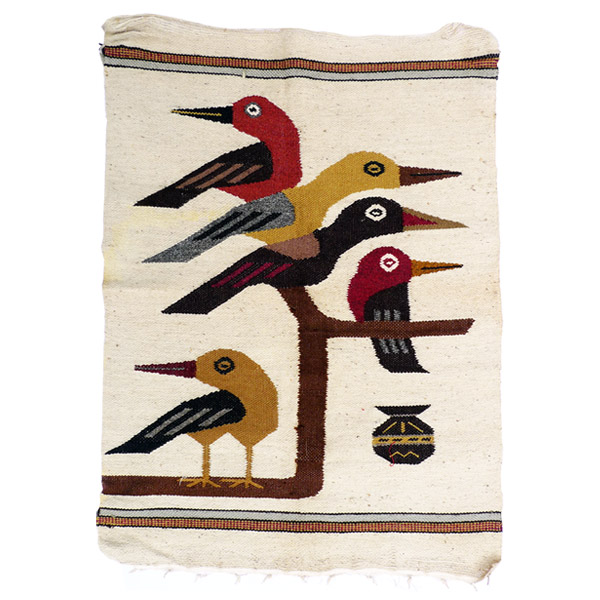 Peruvian Andes decorative textile panel