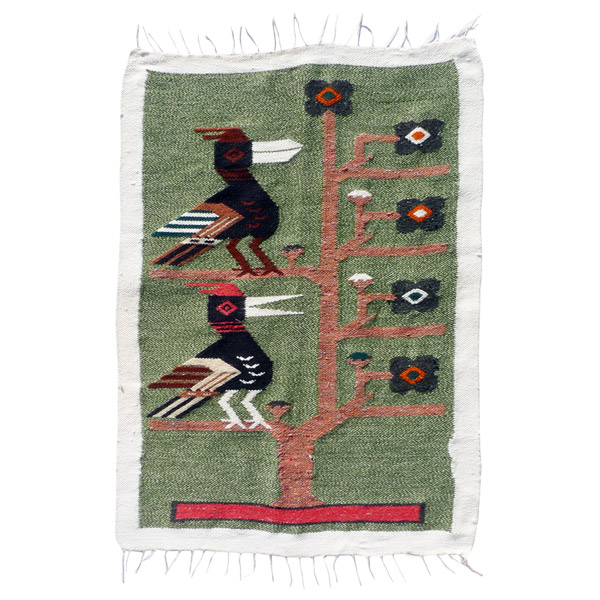 Peruvian Andes decorative textile panel