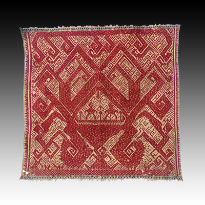 South Sumatra Kroe ceremonial cloth (Tampan)