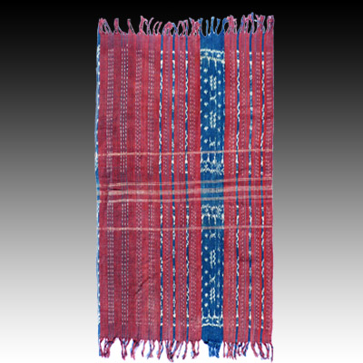 Rote Island warp ikat blanket