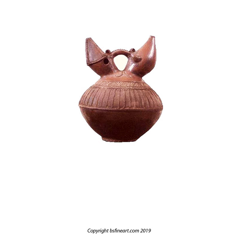 Kroe earthenware water carrier or kendi