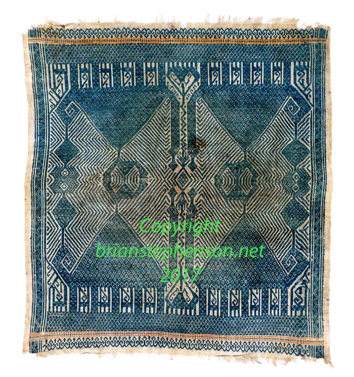 South Sumatra Kroe ceremonial cloth (Tampan)