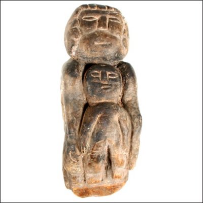 Dayak shamanic stone charm