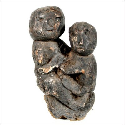 Dayak shamanic stone charm