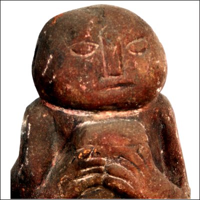 Dayak shamanic stone charm