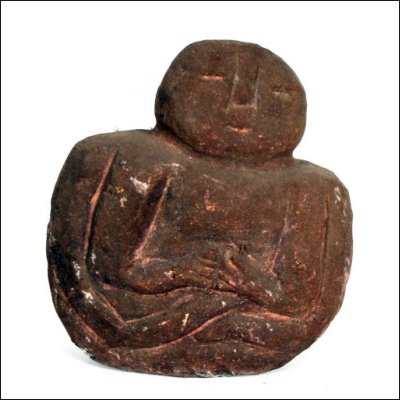 Dayak shamanic stone charm