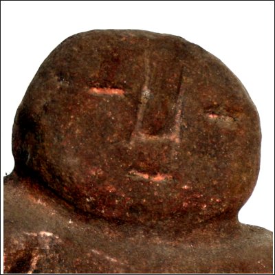 Dayak shamanic stone charm